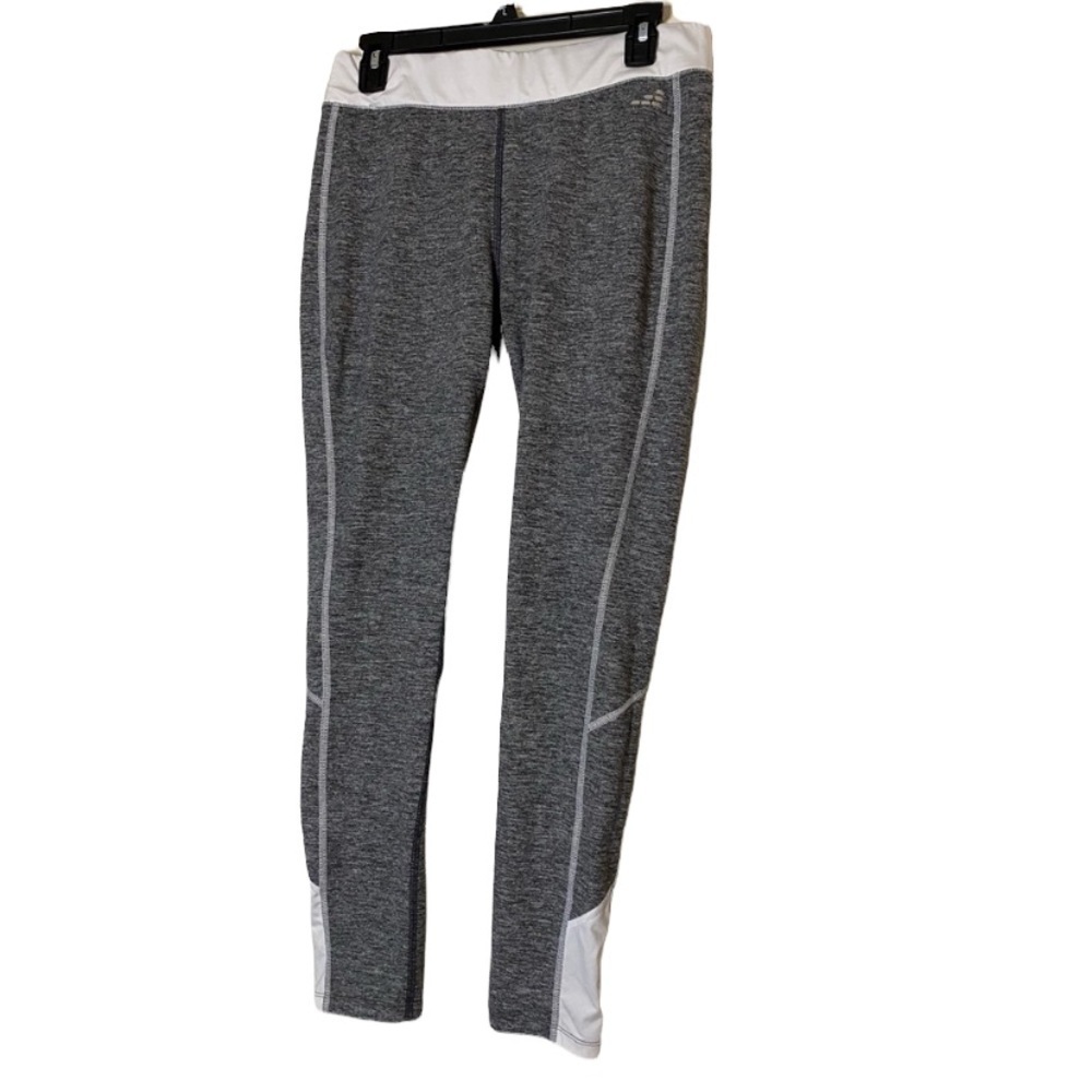BCG Gray and White Size Large Leggings
